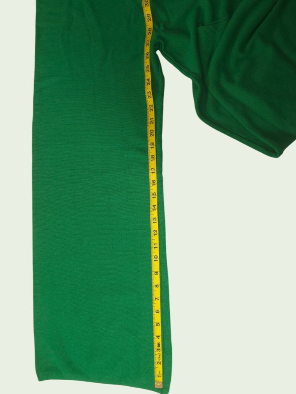 Entro Bright Green Co-ord Set Sleeveless Longline Vest Wide Leg Pants Size Small image 5
